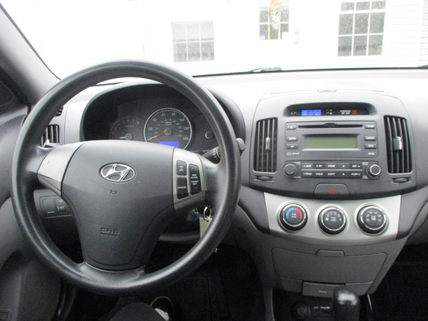 2010 BLACK Hyundai Elantra (KMHDU4AD0AU) with an 2.0L L4 DOHC 16V engine, AUTOMATIC transmission, located at 540a Delsea Drive, Sewell, NJ, 08080, (856) 589-6888, 39.752560, -75.111206 - Photo#15